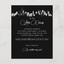 New York Skyline Enclosure Card Begleitkarte