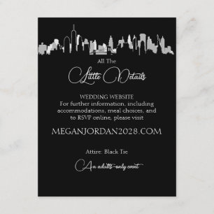 New York Skyline Enclosure Card Begleitkarte
