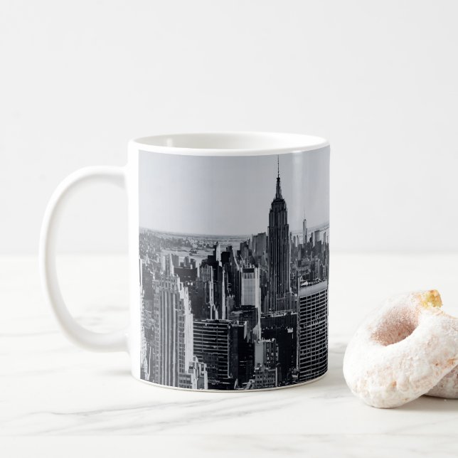 New York Skyline Kaffeetasse (Mit Donut)