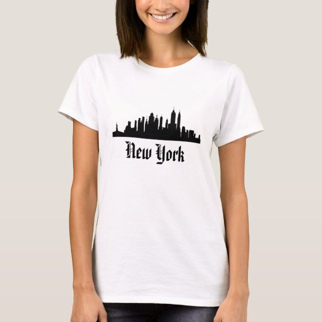 "NEW YORK" Skyline-T - Shirt (Vorderseite)