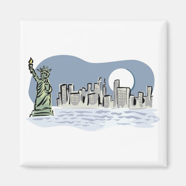 New York Skyline von Moonlight Magnet (Vorne)