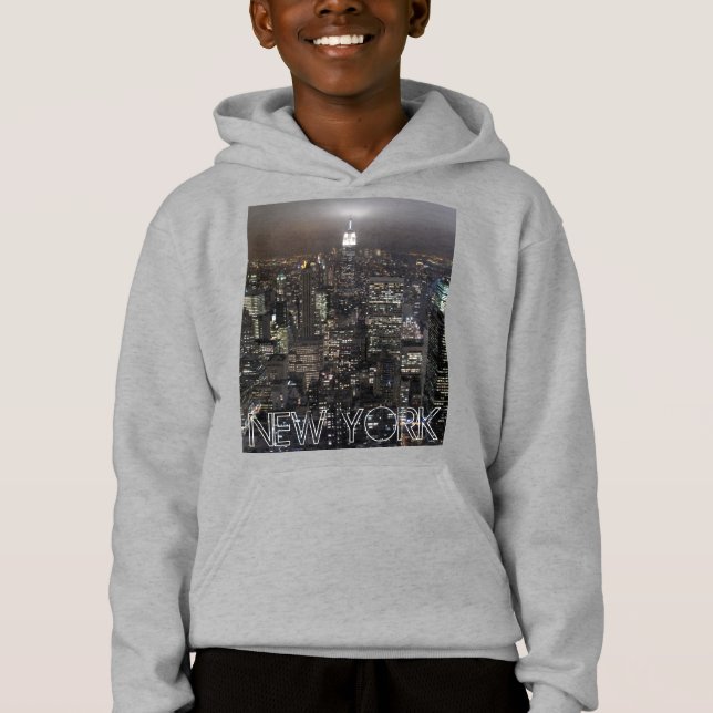 New York Souvenir Hoodie Custom Baby NYC Hoodie (Vorderseite)
