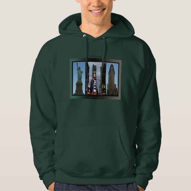New York Souvenir Sweatshirt capoté NYC Sweat - sh (Devant)