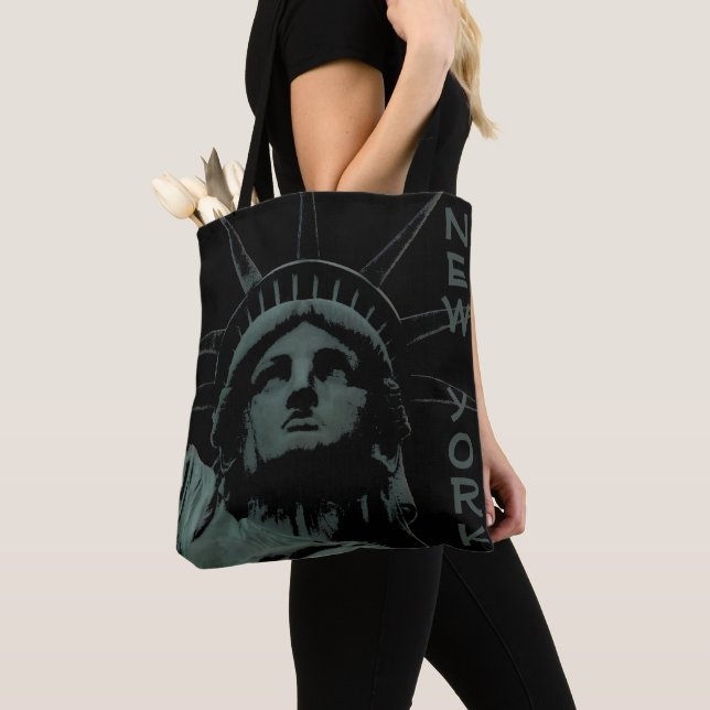 New York Souvenirs NY Tote Bag Sehenswürdigkeit So Tasche (Von Nahem)