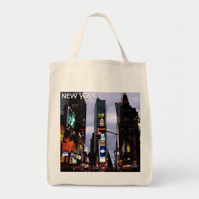 New York Souvenirs NY Tote Bag Sehenswürdigkeit So Tragetasche (Vorne)