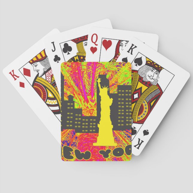 New York Spielkarten (Rückseite)