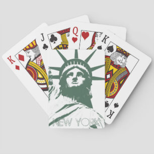 New York Spielkartenstatue der FreiheitsSouvenirs Spielkarten