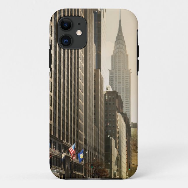 New York, St. e-42 und Chrysler-Gebäude Case-Mate iPhone Hülle (Rückseite)
