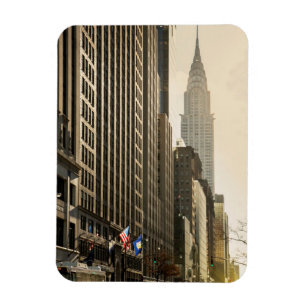 New York, St. e-42 und Chrysler-Gebäude Magnet