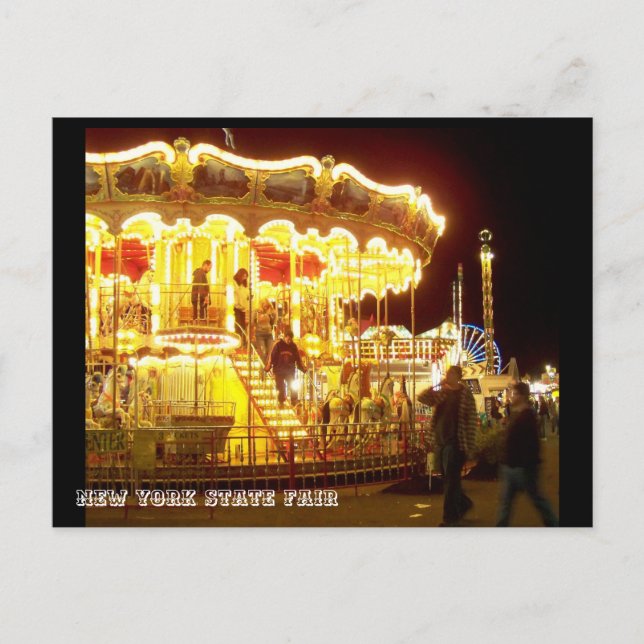 New York Staat Fair Postcard Postkarte (Vorderseite)