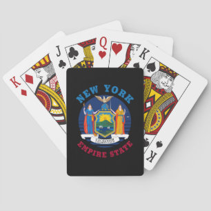 NEW YORK STAAT FLAG SPIELKARTEN