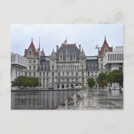 New York Staat Hauptstadt Gebäude Postkarte