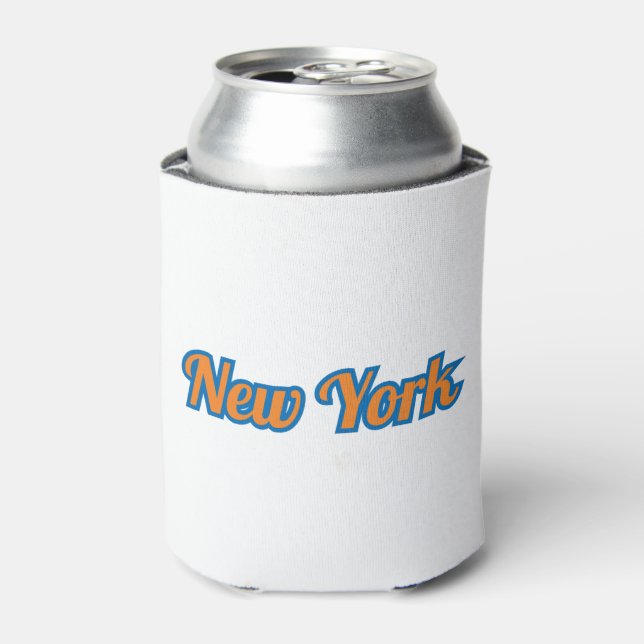 New York Staatsstolz Custom Dosenkühler (Kanne Vorderseite)
