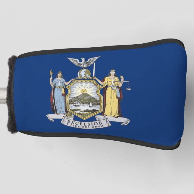 New York State Flag Golf Head Cover Headcover (Vorderseite)