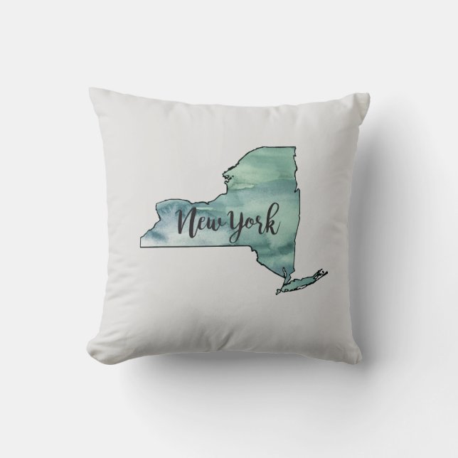 New York State Ma Coussin de peinture (Recto)