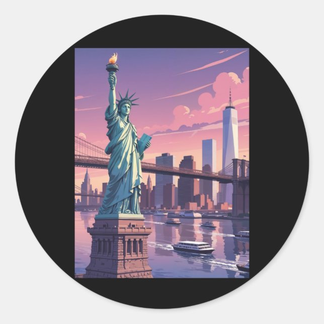 New York Sticker (Vorderseite)