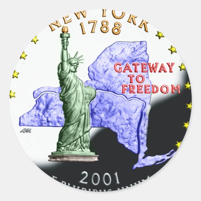 New York Sticker (Vorderseite)