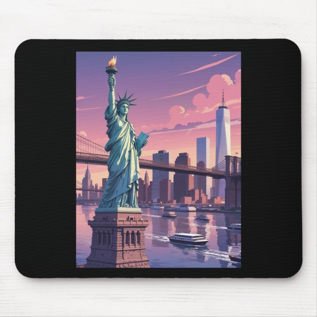 New York Sticker Mousepad (Vorne)