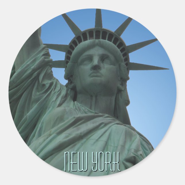 New York Stickers NYC Statue of Liberty Stickers (Vorderseite)