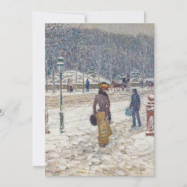New York Street | Childe Hassam (Vorderseite)