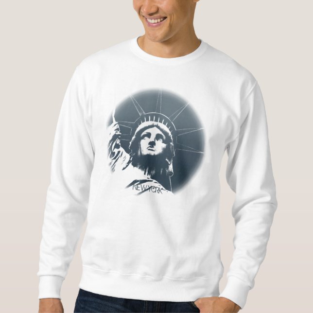 New York Sweatshirt New York Statue of Liberty Top (Vorderseite)