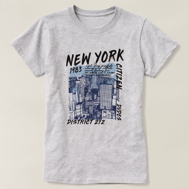 New York T-Shirt (Design vorne)