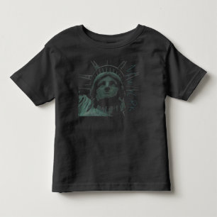 New York T - Shirt Baby Statue of Liberty Baby Shi
