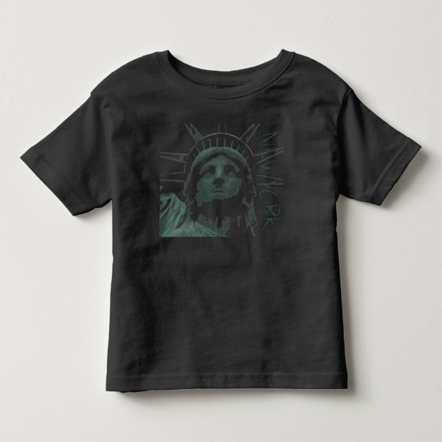 New York T - Shirt Baby Statue of Liberty Baby Shi (Vorderseite)