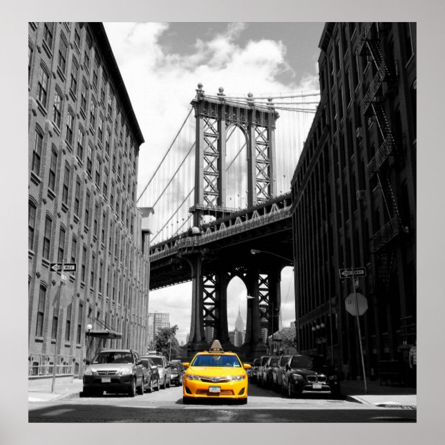 New York Taxi Poster (Vorne)