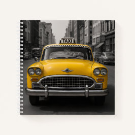 New York taxi Spiral Notebook Notizbuch