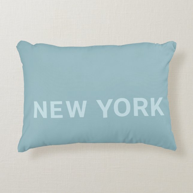 New York Text Dekokissen (Vorderseite)