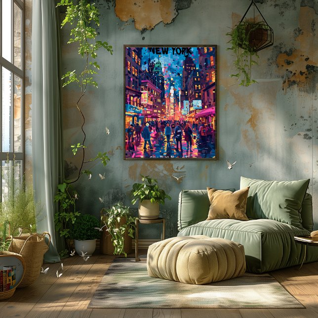 New York: The City That Never Sleeps Contemporáneo Poster (Von Creator hochgeladen)