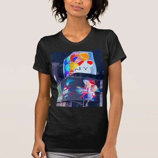 New York Time Square 2025 Women's T Shirt (Vorderseite)