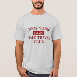 New York Time Travel Club Herren T-Shirt