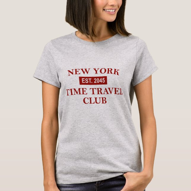 New York Time Travel Club Women's T-shirt (Vorderseite)