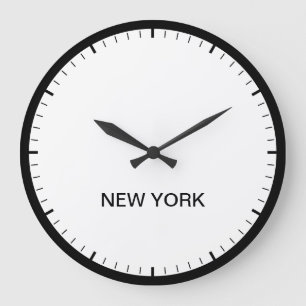 New York Time Zone Newsroom Style Uhr