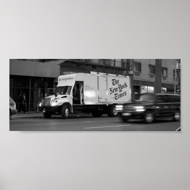 New York Times Poster (Vorne)