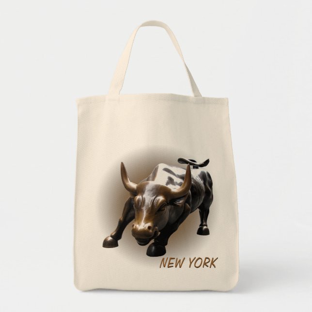 New York Tragetaschen NY Tote Bag Sehenswürdigkeit (Vorne)