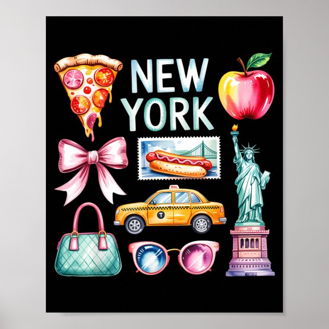 New York Trip - Girls Trip  Poster (Vorne)