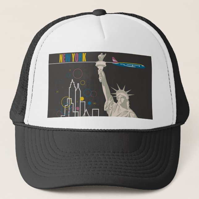 New York Trucker Hat Truckerkappe (Vorderseite)