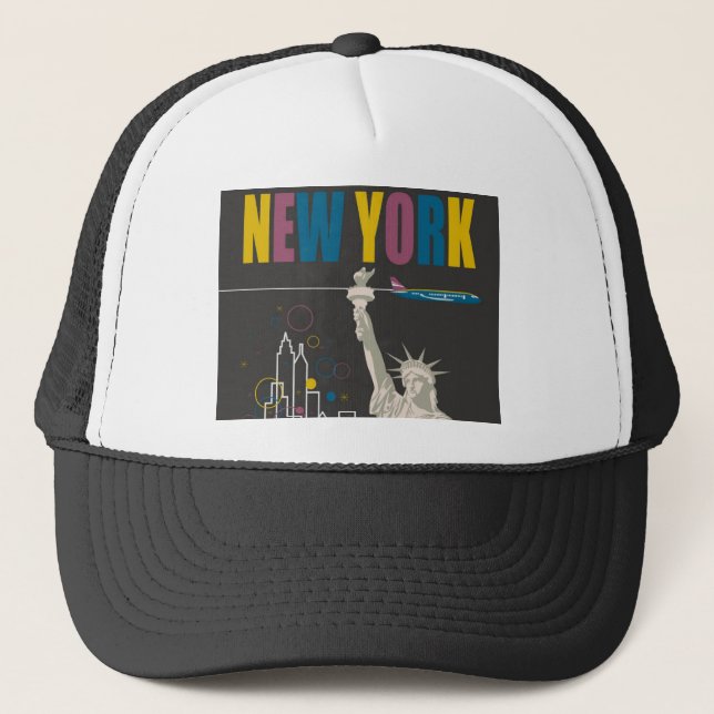 New York Trucker Hat Truckerkappe (Vorderseite)