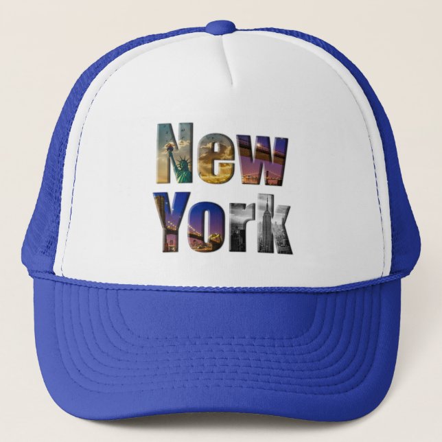 New York Truckerkappe (Vorderseite)