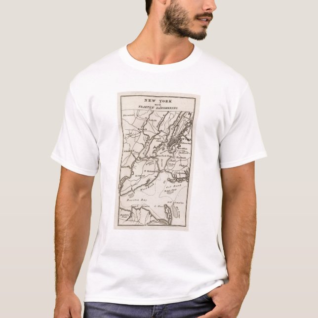 New- York und Jerseyregion T-Shirt (Vorderseite)