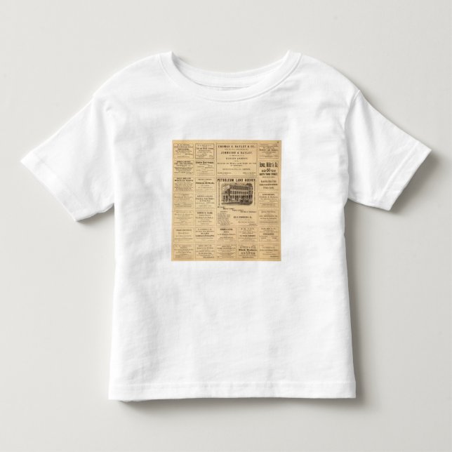 New- York und Pennsylvania-Öl-Anzeigen Kleinkind T-shirt (Vorderseite)