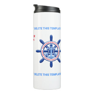 New York, United States, Customizable, Sea Travel Thermosbecher