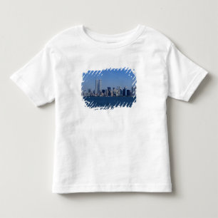 New York, USA. Skyline von Downtown Manhattan Kleinkind T-shirt