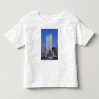New York, USA. Zwillingstürme der berühmten Welt