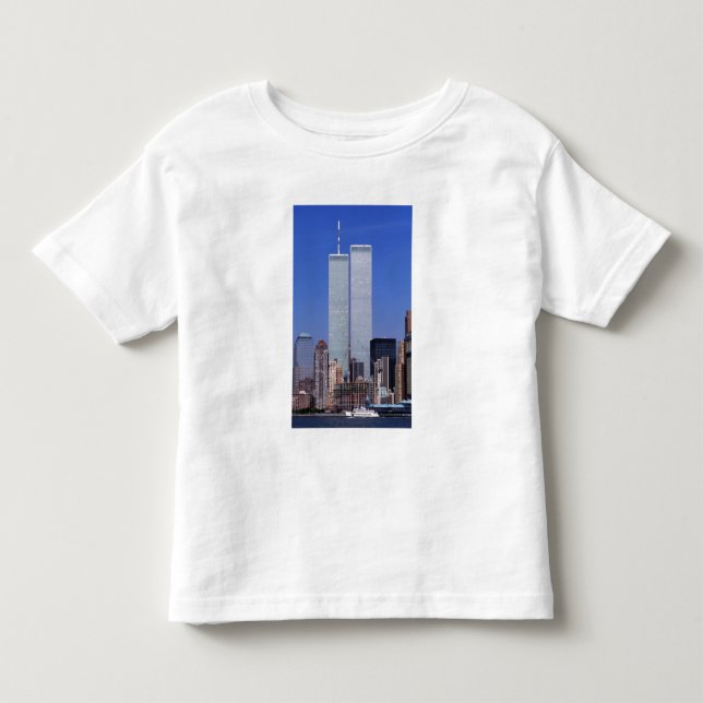 New York, USA. Zwillingstürme der berühmten Welt Kleinkind T-shirt (Vorderseite)