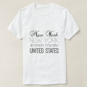 New York, Vereinigte Staaten elegant T-Shirt
