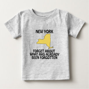 New York - Vergessen Sie, was bereits gewesen ist Baby T-shirt